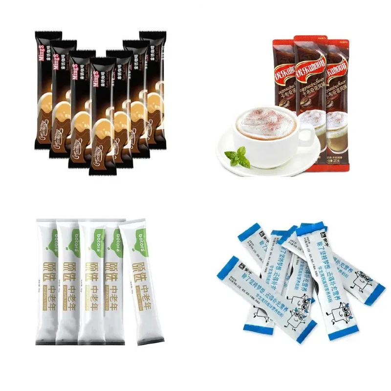 High-speed 6-lane Food-grade Dust-proof Powder Packaging Machine for Seasoning and Meal Replacement Powder