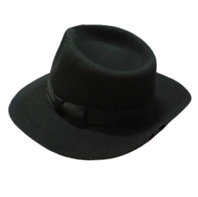 black jazz hat