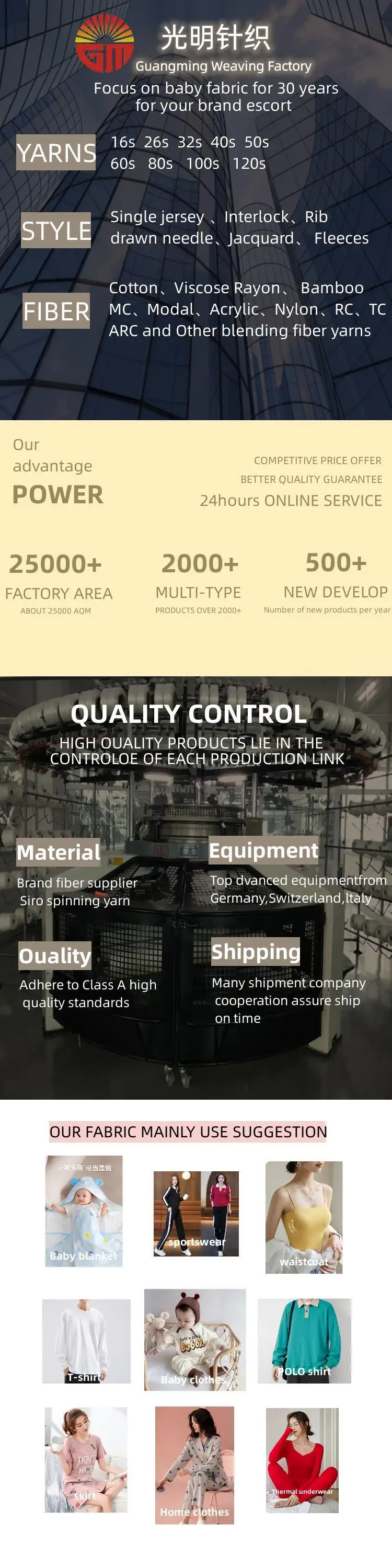 50s Highquality Bamboo Cotton Cool Knitted Jacquard Fabric 135gsm