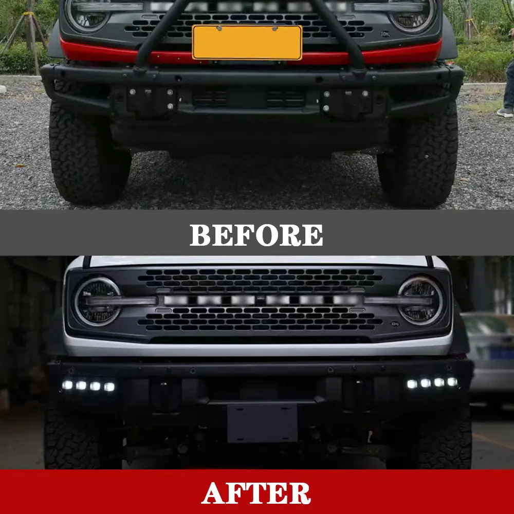 Drl Stop Brake Fog Turn Signal Led Daytime Running Light For Ford