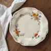 Piatto da tavola "Retro Rose Manor" - 26x2 cm