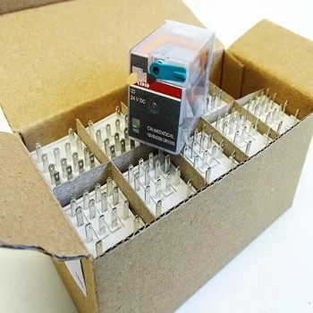 New Original Ready Stock 10x Cr-m024dc4l 1svr405613r1100 250v 6a Plug-in Relays - Un/original Pack