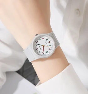 SKMEI 2549 China Manufacture Teenager Women Lady Quartz Watch Luxury 3ATM Water Resistant Plastic Number Factory Outdoor Watches