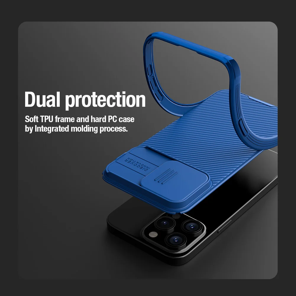 Nillkin CamShield Pro Magnetic Case for Iphone 16 | Nillkin Camshield for iPhone 16 - 16 Pro Max | Nillkin CamShield Pro Magnetic Case for Iphone 16 | Nillkin