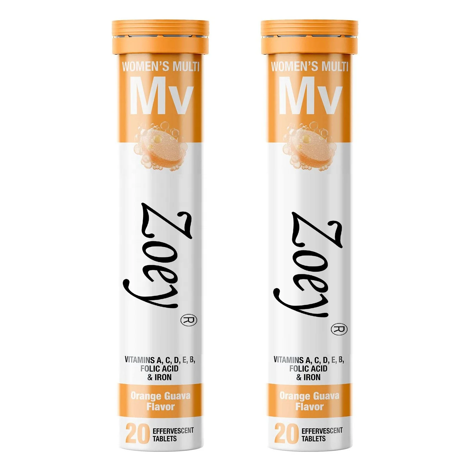 Multivitamin For Women Effervescent Tablets With Vitamin A C D E B