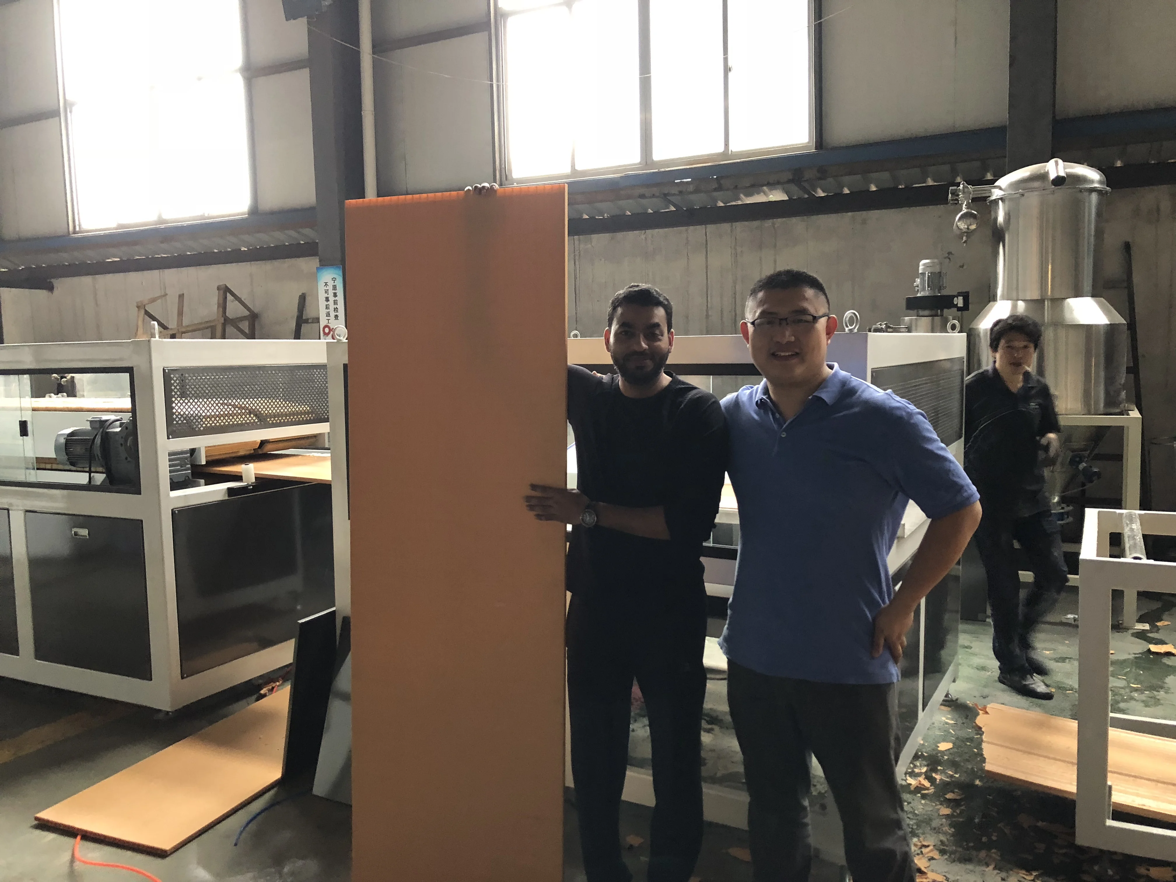 PVC windows and Doors Making Machine Golden Supplier Extrusion Machinery Factory