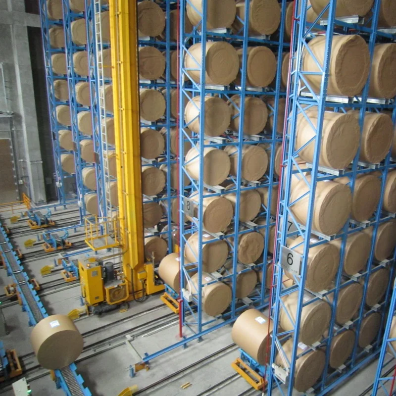 고강도 창고 자동 랙킹 시스템 자동 저장 및 피킹 시스템 ASRS 고강도 랙킹