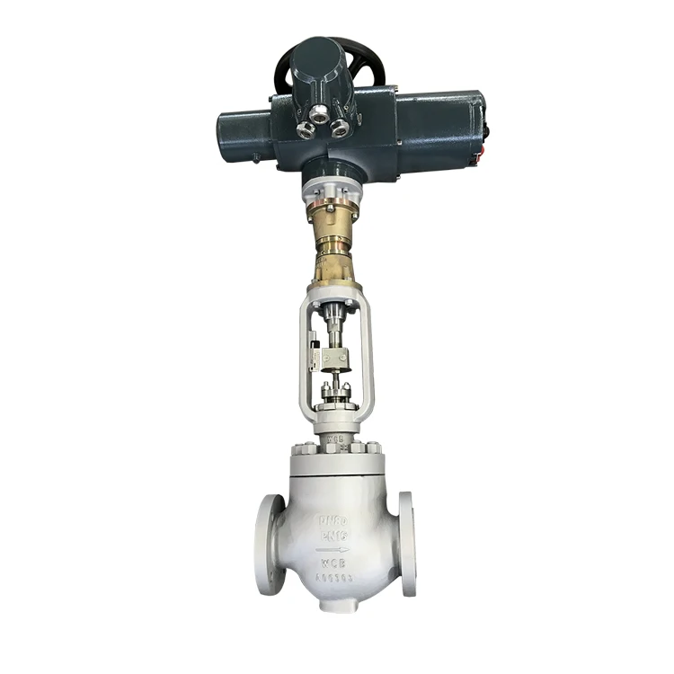 Motorized Electric Actuator Electrical Flow Steam Gas Water Control Valve Price Flow Regulator Valve