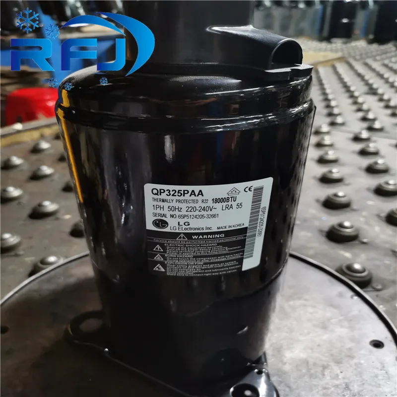 Rotary Compressor Model QP325PAA Cooling Capacity 18K Btu for air Conditioning