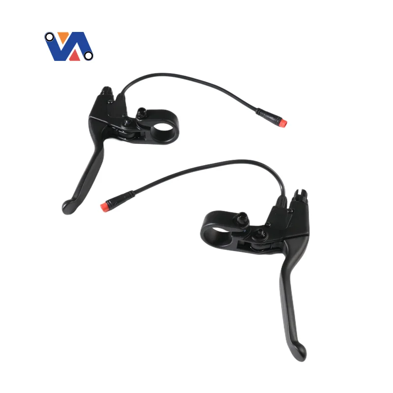 OUXI V8 20-Inch Electric Bicycle Spare Parts Right/Left Brake Lever Waterproof Fat Bike Replacement Accessories DC Current Ebike