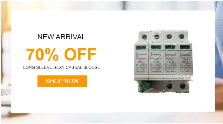 275VAC SPD Lightning Surge Protector Quick Respond T2 30kA 60kA D Class
