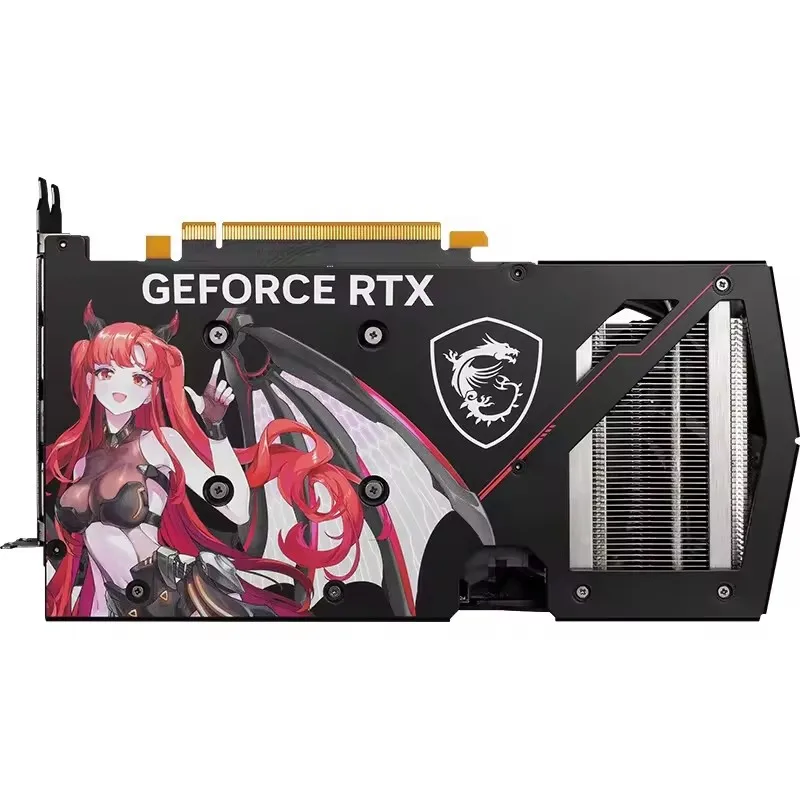 NEW MSI GeForce RTX 4060 Gaming Graphics Card GAMING X 8G MLG EDITION Red PC GPU RTX4060 Video Card 8GB