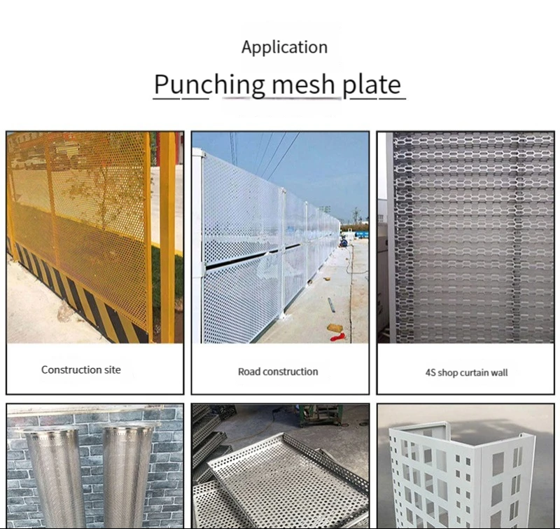 Perforated Metal Sheet Platepunching Meshperforated Meshflexible