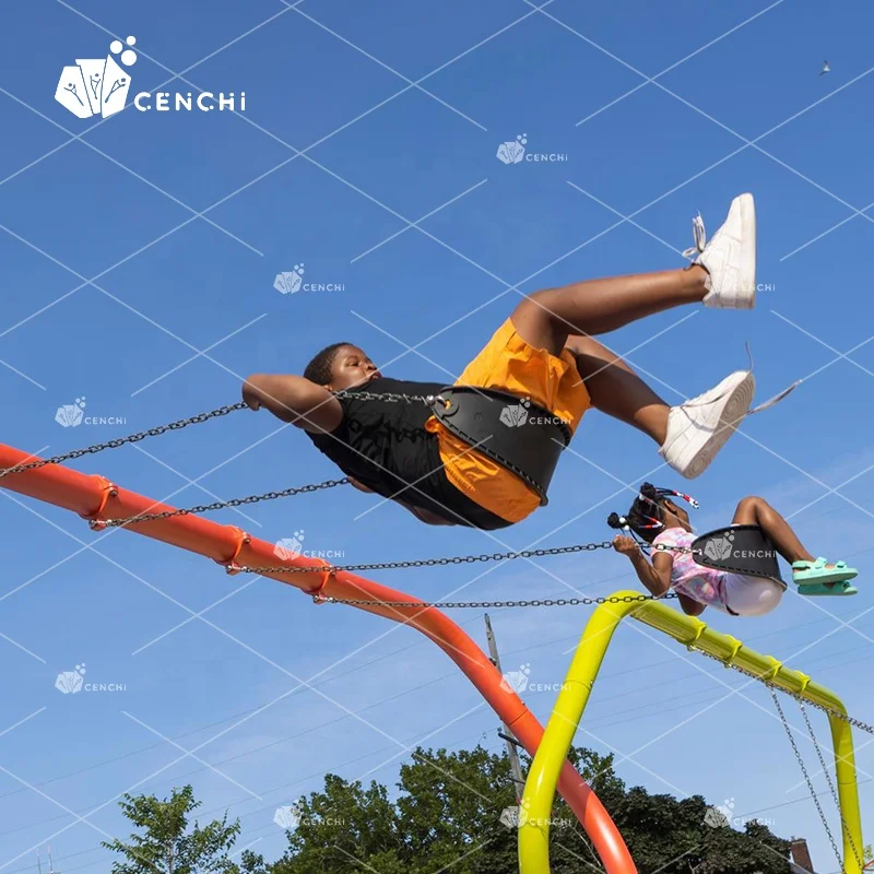 Cenchi Amusement Outdoor Swing Activity Play Public Park Design Community Sets Playground