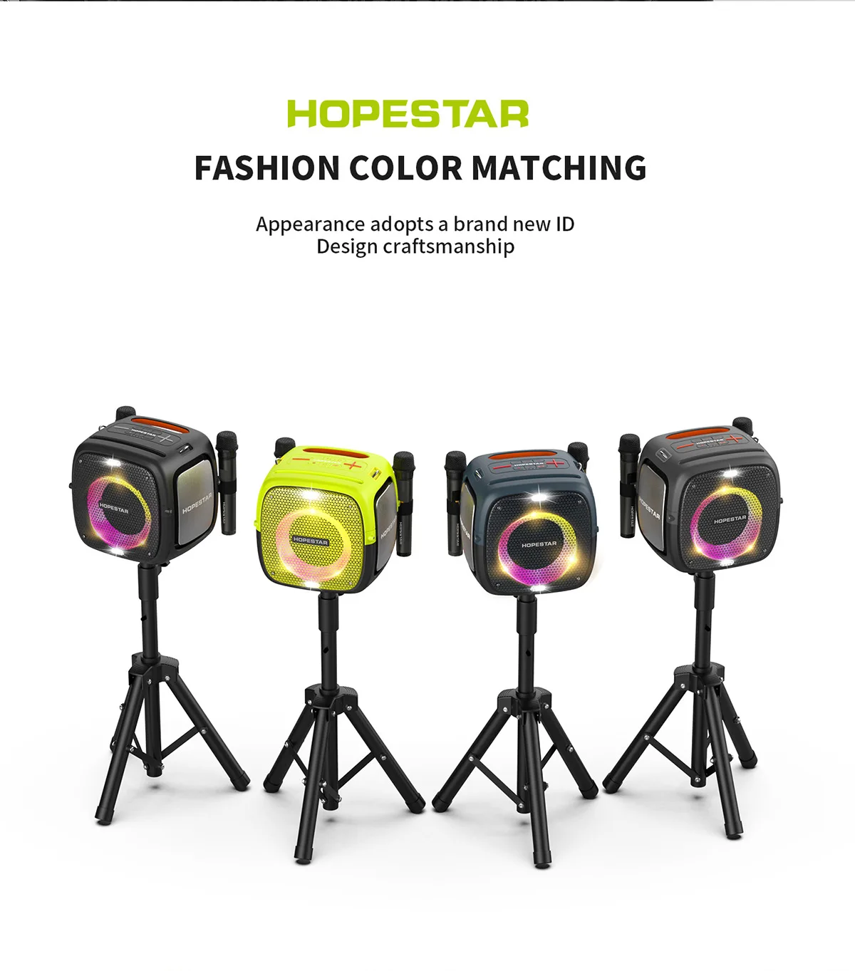 HOPESTAR PARTY ONE ポータブルスピーカー Party One Bluetooth Speaker – HopeStar Shop
