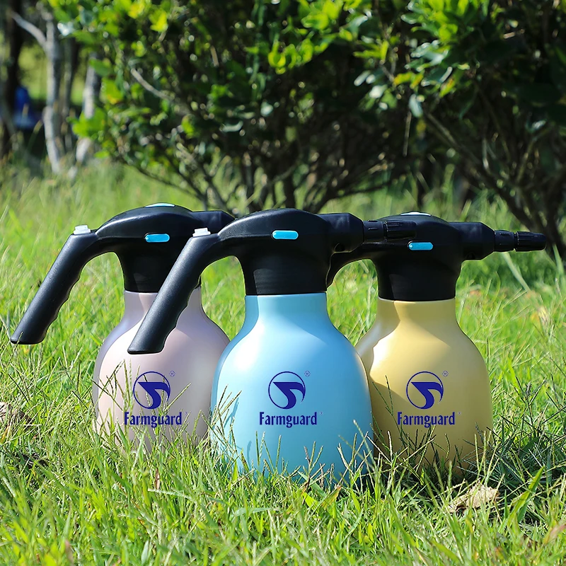 Электрический распылитель воды для полива садовых растений с литиевой батареей