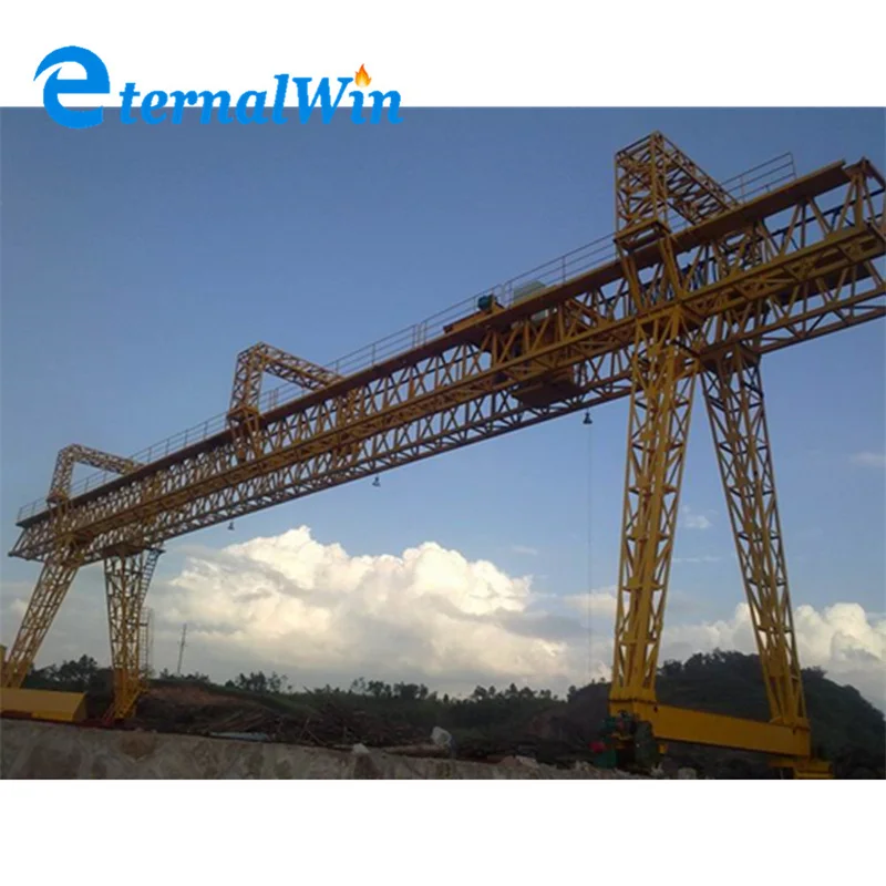 20T 30T Customized Lift Height Good Quality Heavy Duty Double Beam Gantry Crane