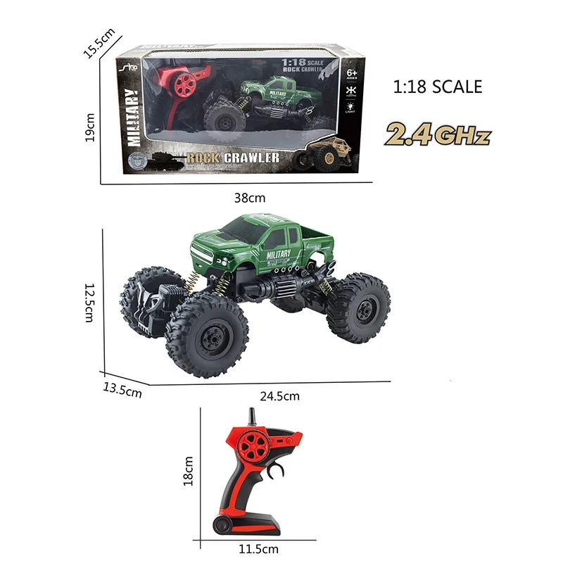 Wireless Remote Controlled Vehicle Toys With Light Effect Play Toy Radio  Control Car Rc Cars  Auto Mode Electrics Toy 2wd - Buy Electric Toy  2wd Off Road Monster Truck Rock Cralwer