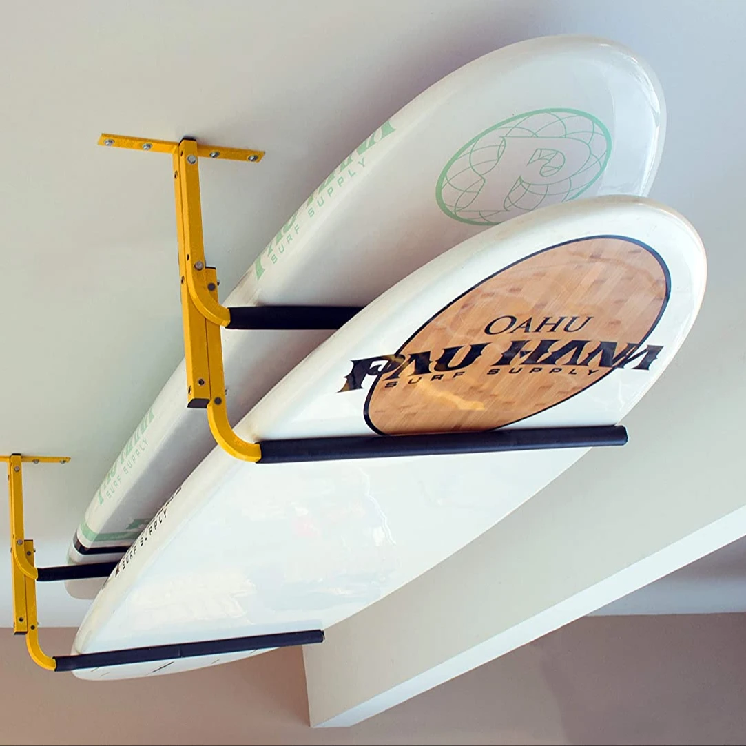 Double Sup & Surf Ceiling Storage Rack Overhead Hanger Mount Home