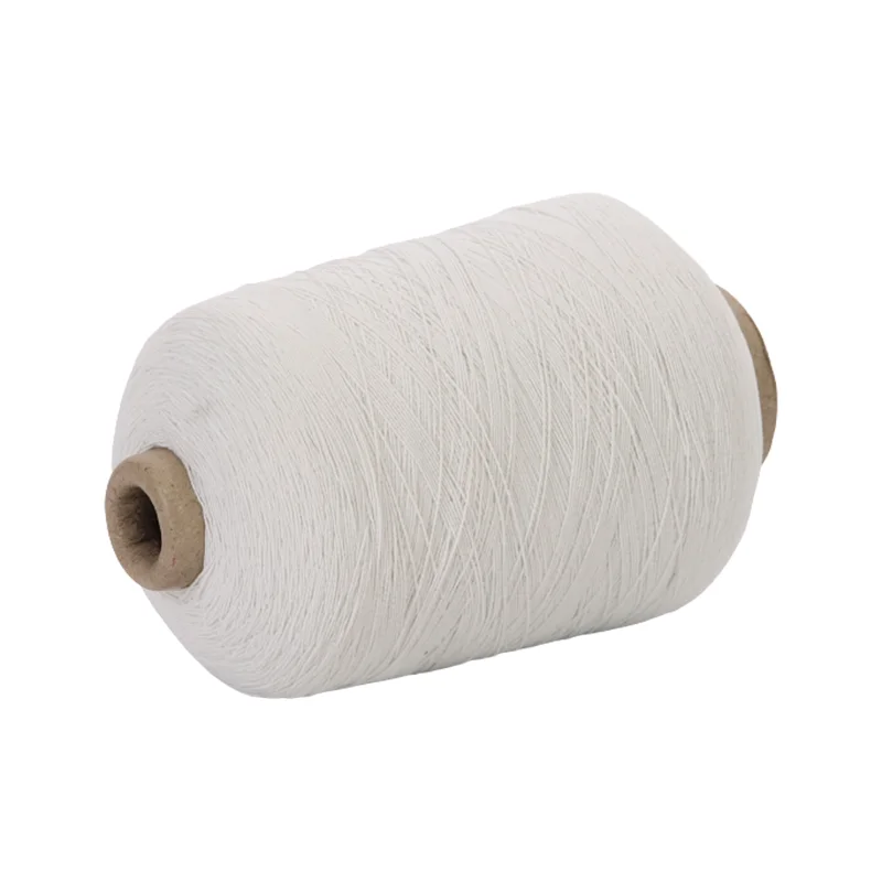 White Black Color High Tenacity Latex Rubber Elastic Thread For Weaving ...