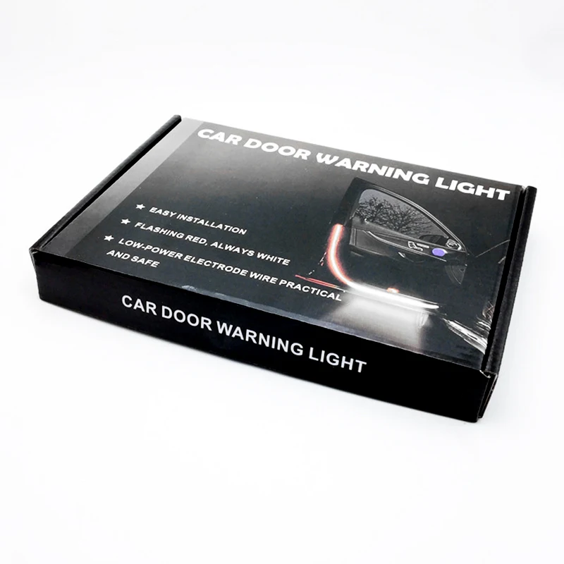 Car Door Opening Warning Led Lights Decor Lamp Strip Anti Rear