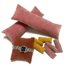 Custom size bracelet and watch display pillow cushion velvet mini pillow