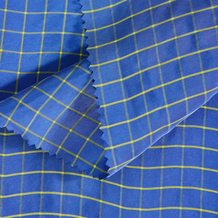 New Design Good Price Tearresistant Yarndyed Check Cupro Acetate