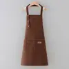 Marrón (cuello de lona)