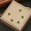 E Necklace*Gold