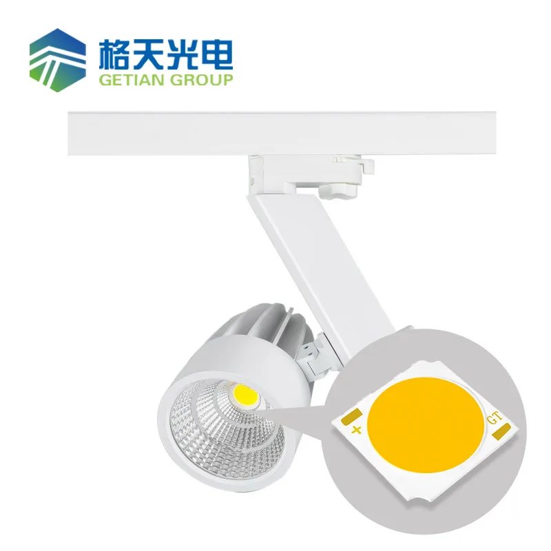 Online shopping purchase for particular Shenzhen getian 25w 30w 40w 50w led magnetic track light cob led diode