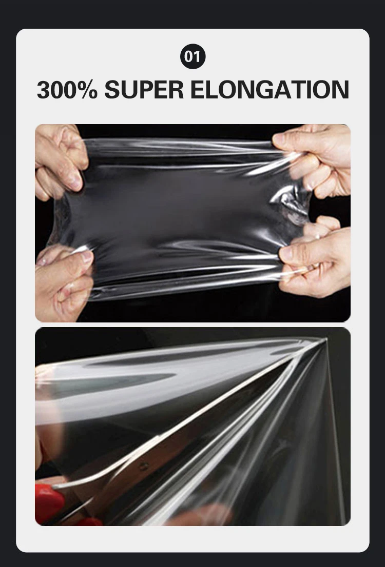 Anti Yellowing Anti Scratch Auto Body Wrap Hpm8 Selfhealing Clear Self