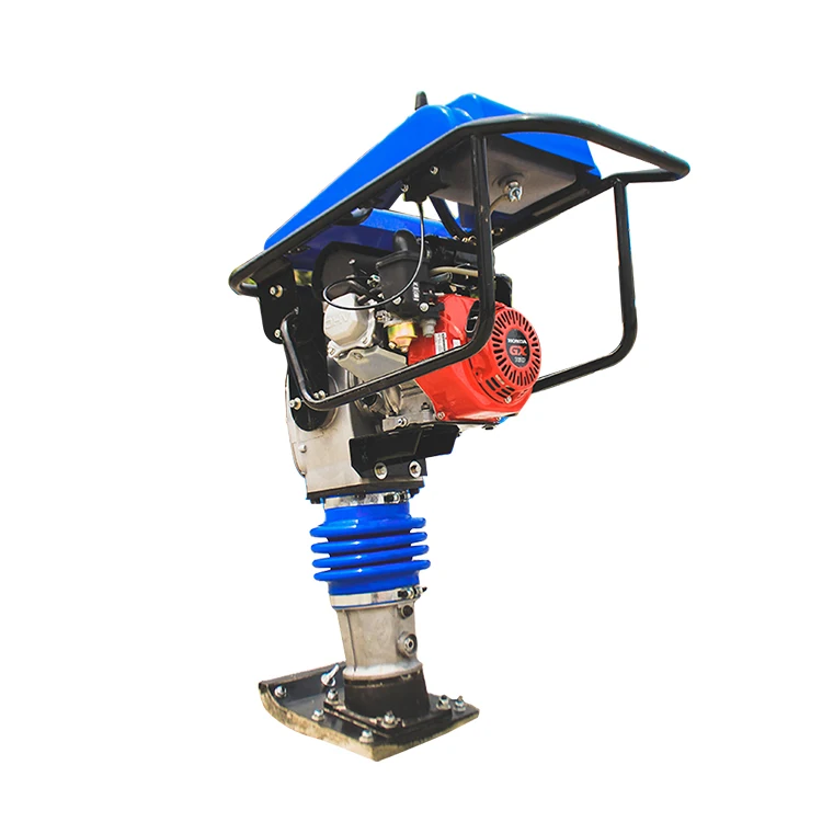 Вибрационные бензиновые ударные тамперы для уплотнения тротуара HCR125