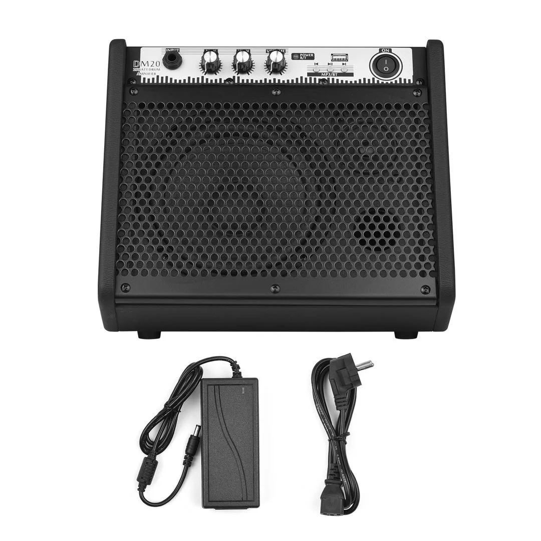 Wholesale Price OEM ODM COOLMUSIC DM20 2-Band EQ  20W Electric Drum Amplifier