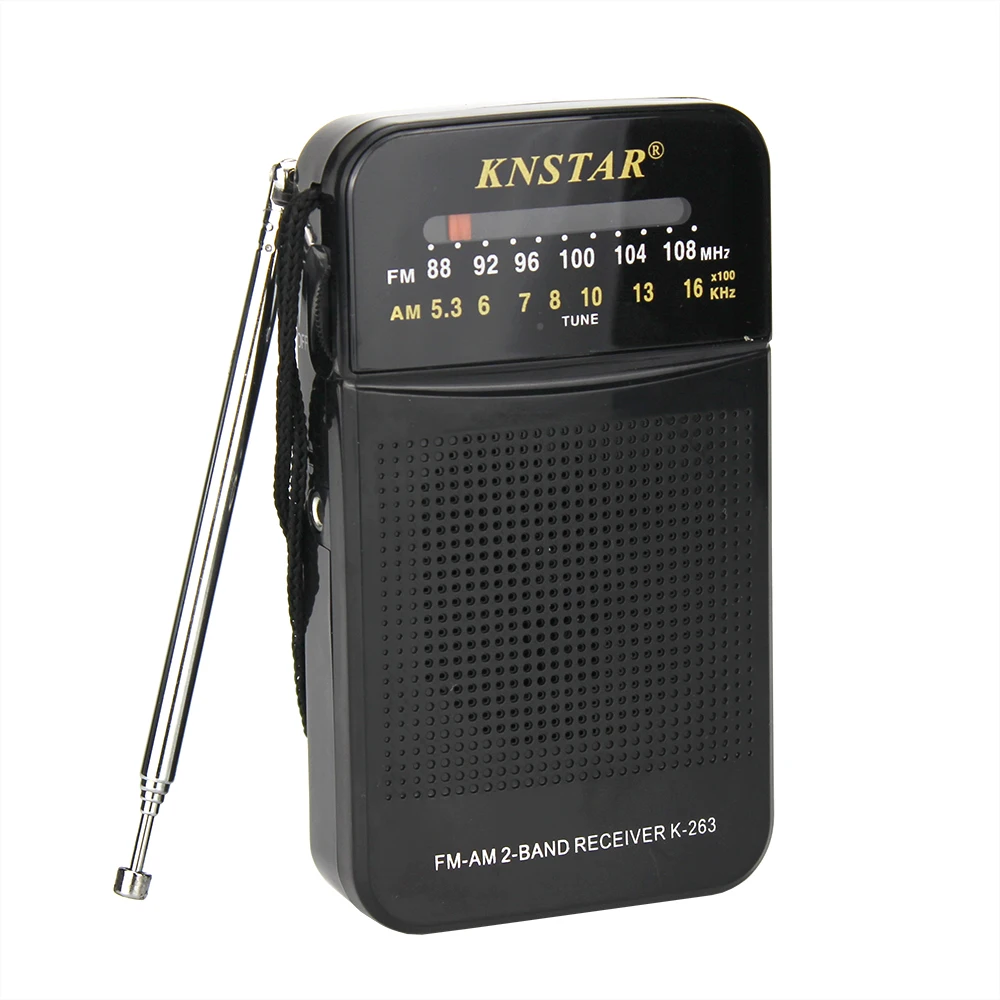 K-263 Pocket Fm Am двухдиапазонный DSP Dab микро-радиоприемник с разъемом для наушников
