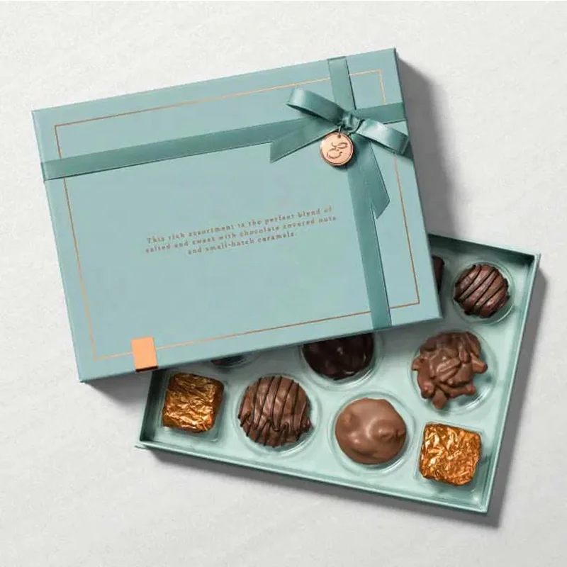 Custom Dubai Dates Box Chocolate Packaging Christmas Advent Calendar