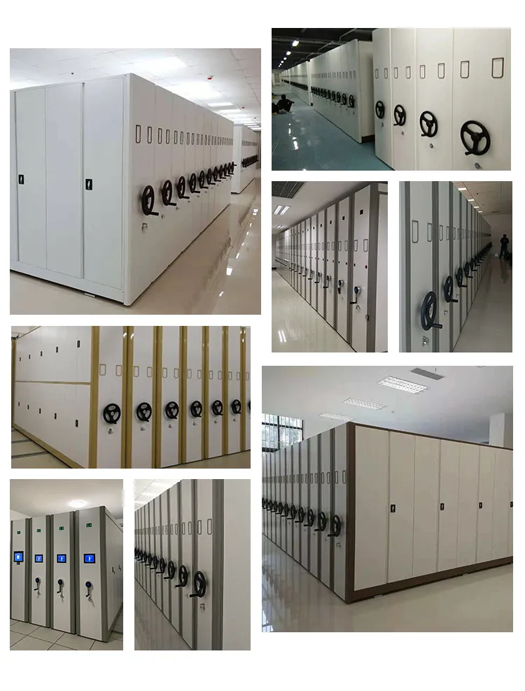 6 Layer Double Side Shelves Archive Library Mobile Shelving Buy