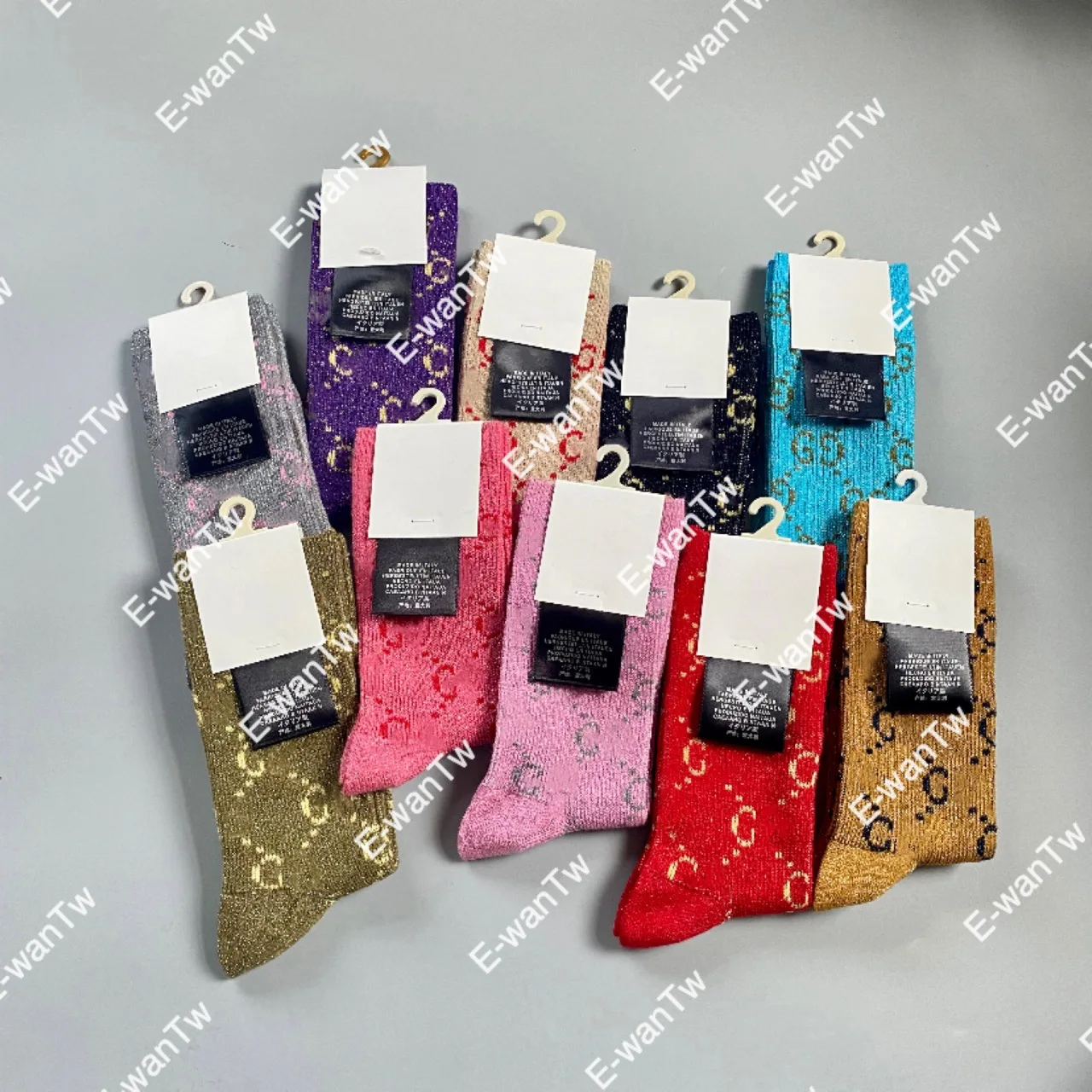 2023 носки фабричные изготовленные на заказ модные дизайнерские бриллиантовые женские в