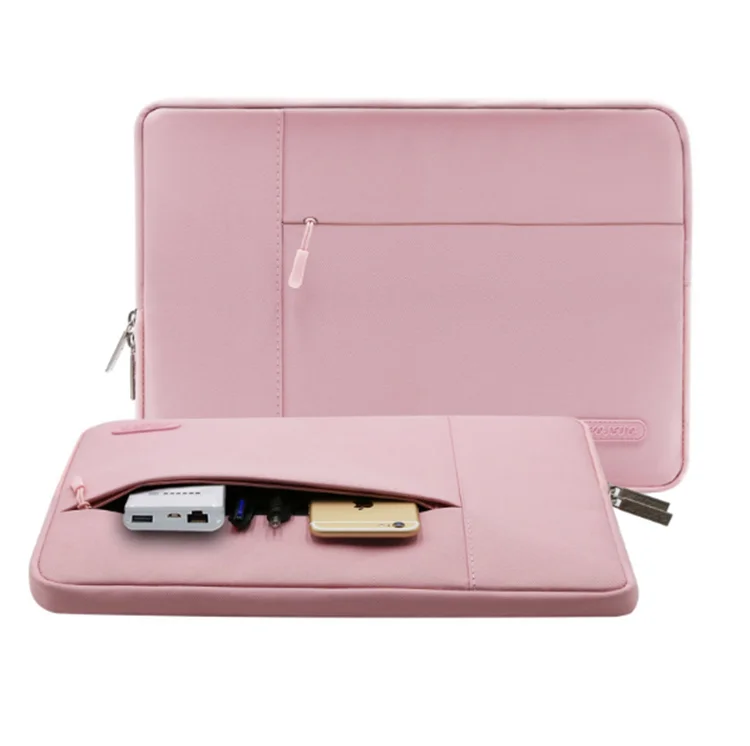 Waterproof Neoprene Pink Laptop Bags And Cases Custom Laptop Sleeve ...