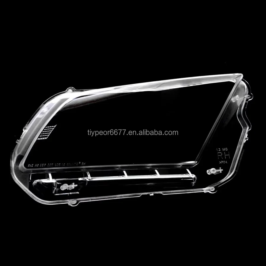 product tiypeor headlight lampshade lens for old ford mustang 2010 2014 headlamp lens all round protection-4