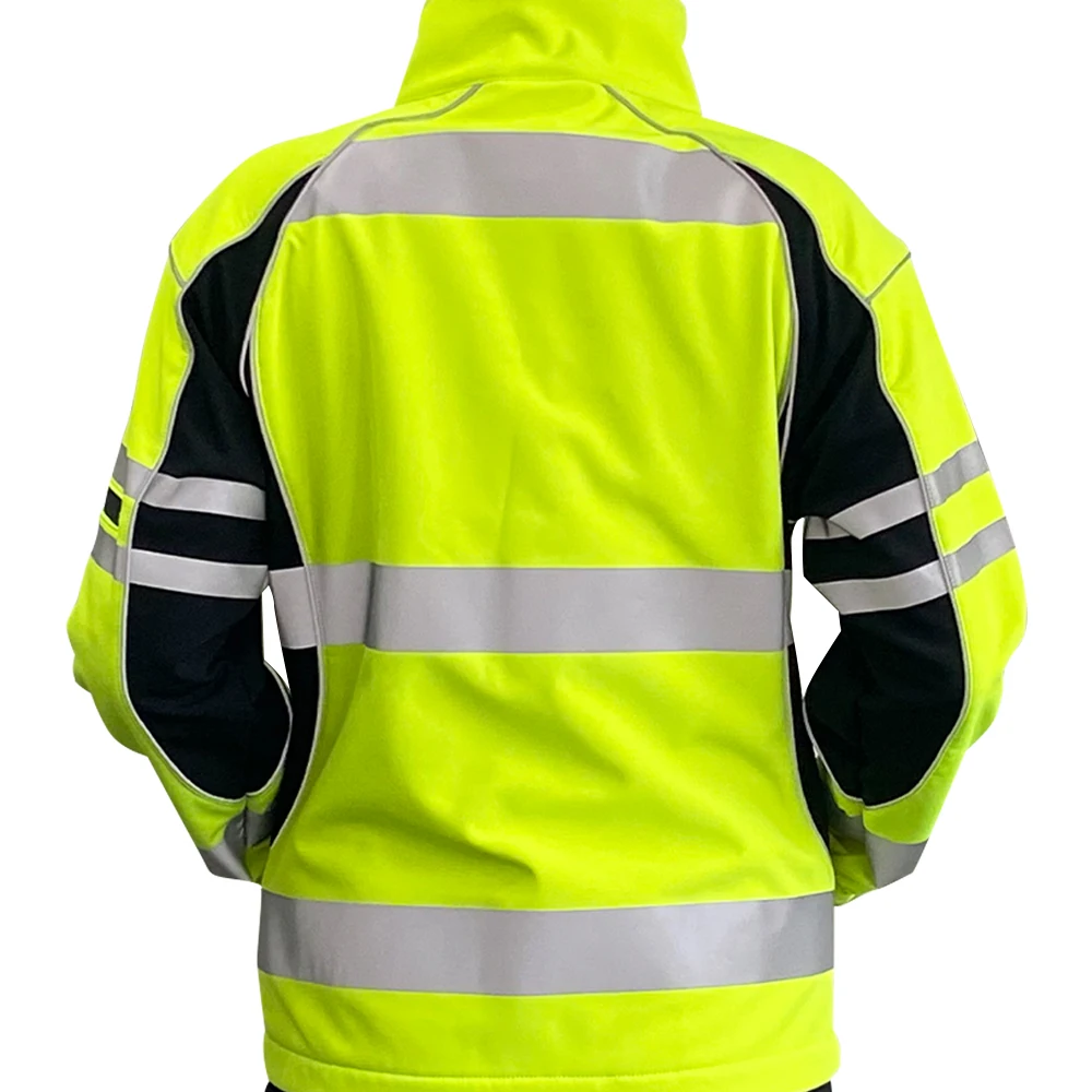 Custom Warm And Windproof Engineering Hi Vis Safety High Visibility