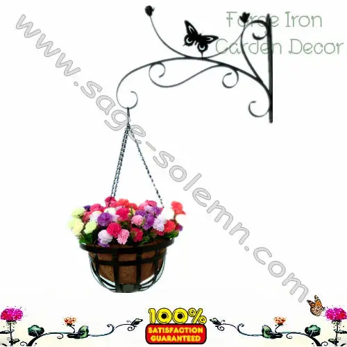 Decorative Metal Window Boxes Planter Holder