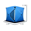 Style B, bleu, 2,2*2,2*2,07 m