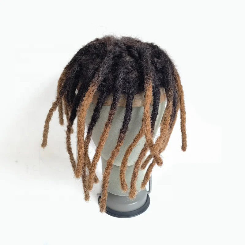 Wholesale Natural Human Hair Ombre Hand Made Crochet Dread Locks Male ...