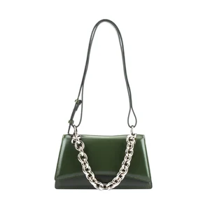 Howard Shawn Custom Trendy Chain Ladies Handbags High Quality Leather Crossbody Bags Fashion Women Shoulder Bag