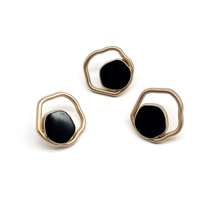 Прямая Продажа с фабрики красивая металлическая кнопка индивидуальная застежка из цинкового сплава для одежды хвостовиком украшение пальто функция пришива