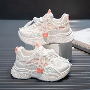 Spring Autumn Girls' Shoes High Quality Lightweight Breathable Sneakers Children Shoes for Boys and Girls