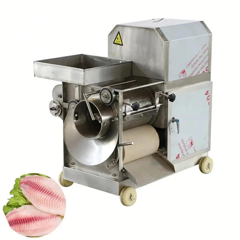 Stainless Steel Fish Minced Fillet Making Machine Fish Bone Meat Separator Fish Deboner Machine