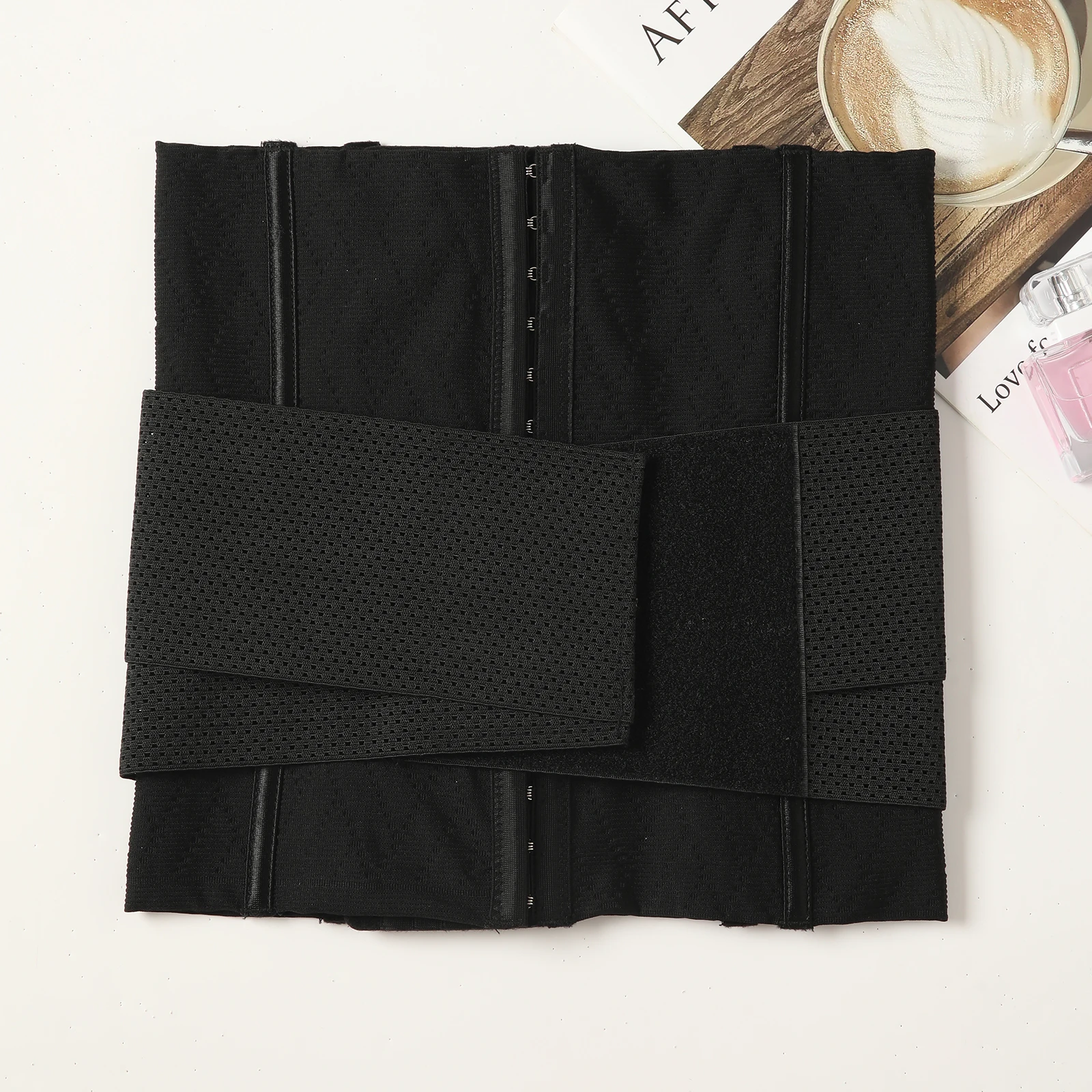 Top Selling Columbian Fajas Shapewear Corset Trimmer  Bodysuit Tummy Control Belt Waist Trainer Shaper for Women details