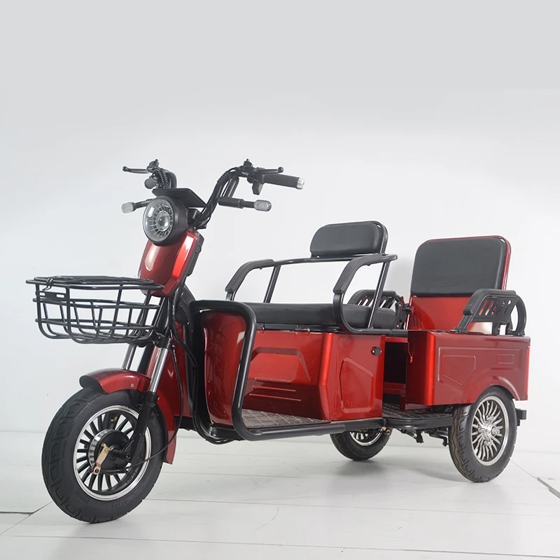 Romai E Bike Three Wheels Electric Tricycle Efficient Cargo Bike