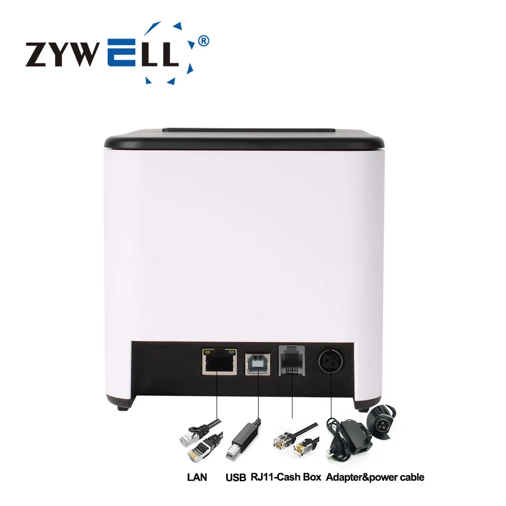 ZYWELL Imprimante Thermique Terminal Printer Cheap Price 80 mm Thermal Receipt Printer